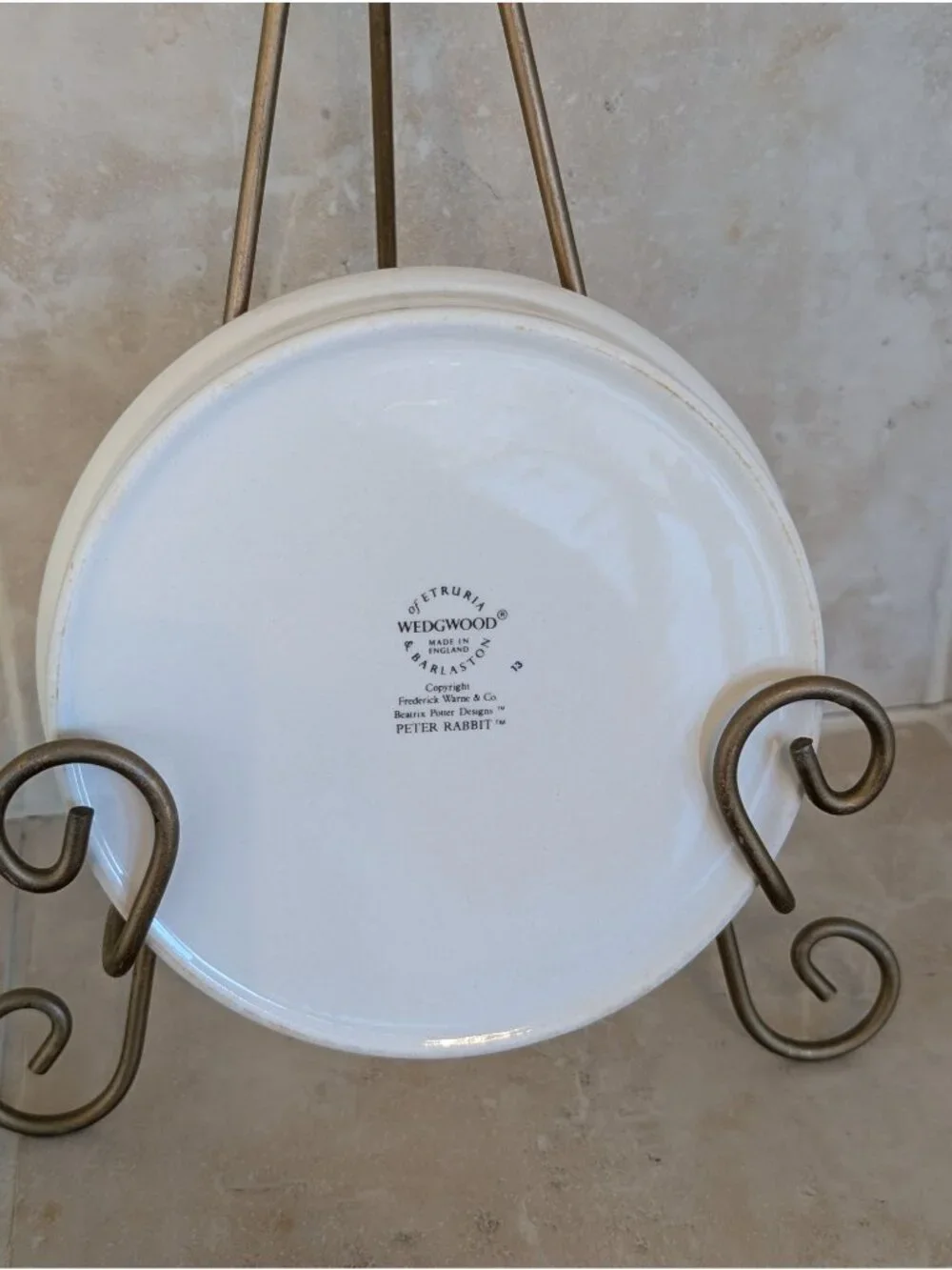 Vintage Wedgwood Beatrix Potter Peter Rabbit Child's Porringer Bowl Classic